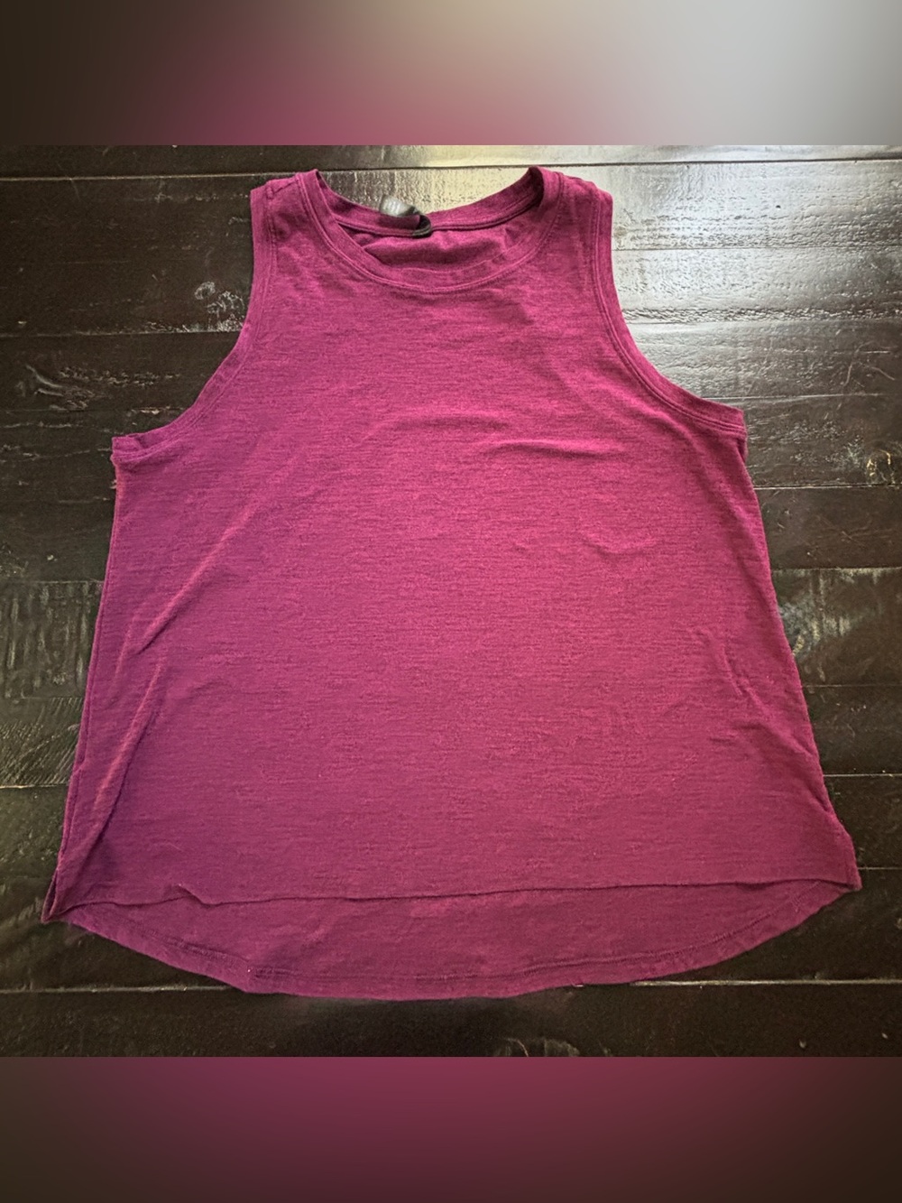 Kyodan women’s tank shirt, maroon, large